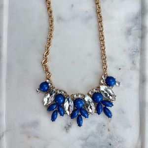 Chicos NWOT Blue and gold necklace.